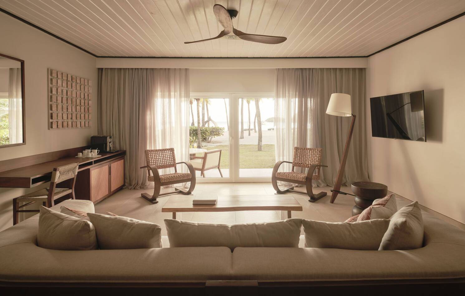 Carlisle Bay Antigua Ocean Suite Living Area