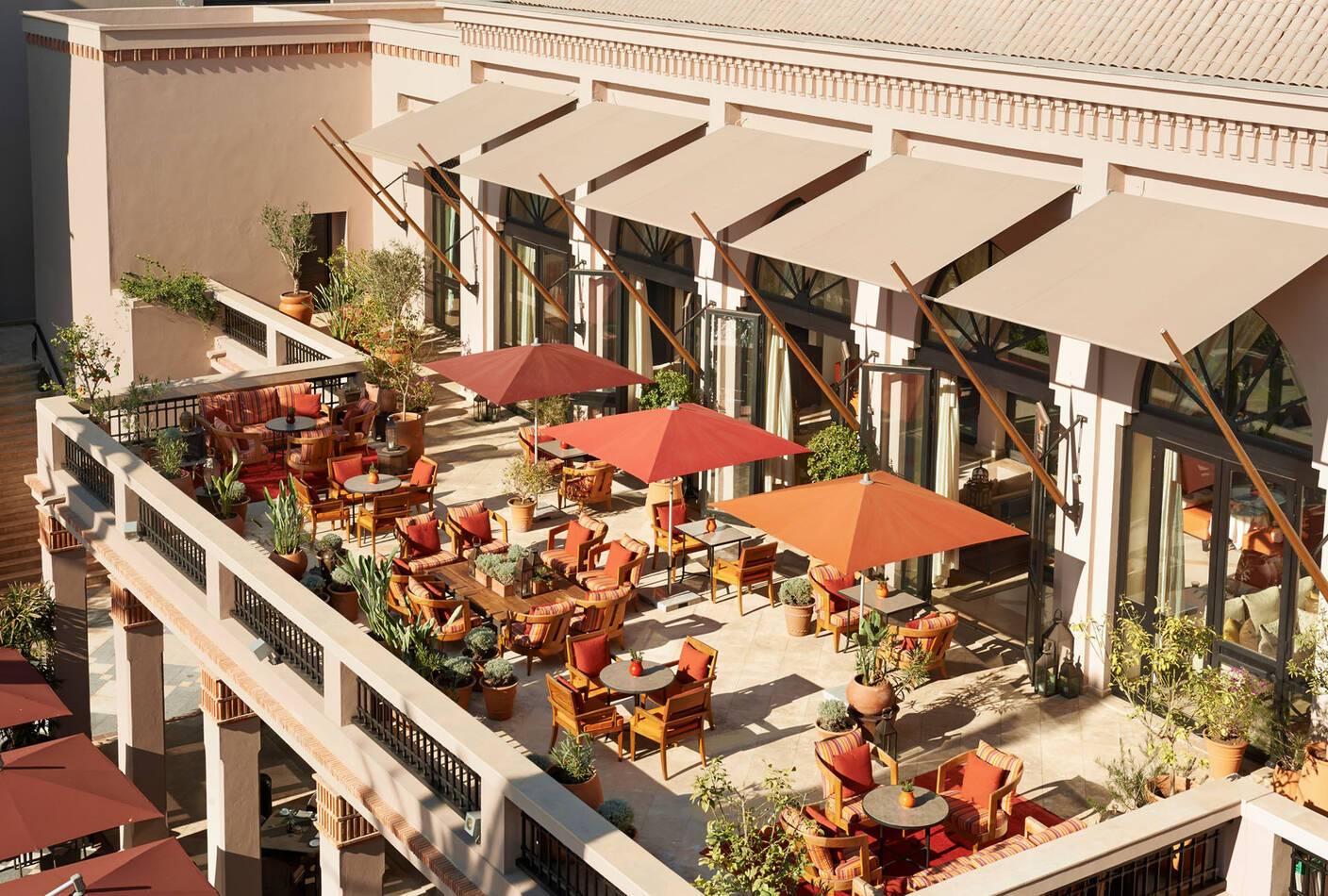 Four Seasons Marrakech Inara Lounge Terrace