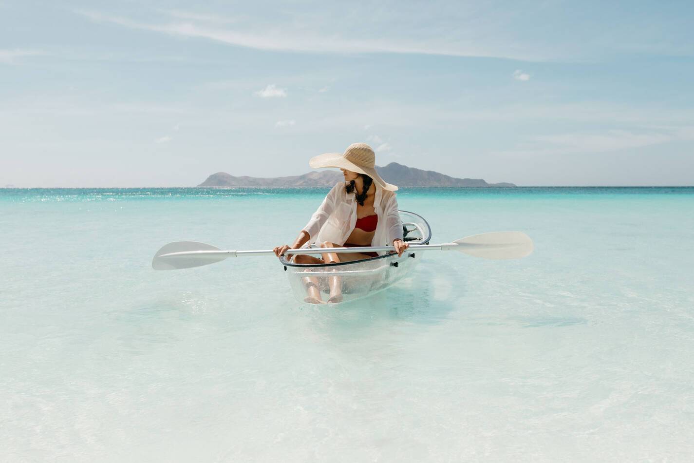 Amanpulo Philippines Kayak