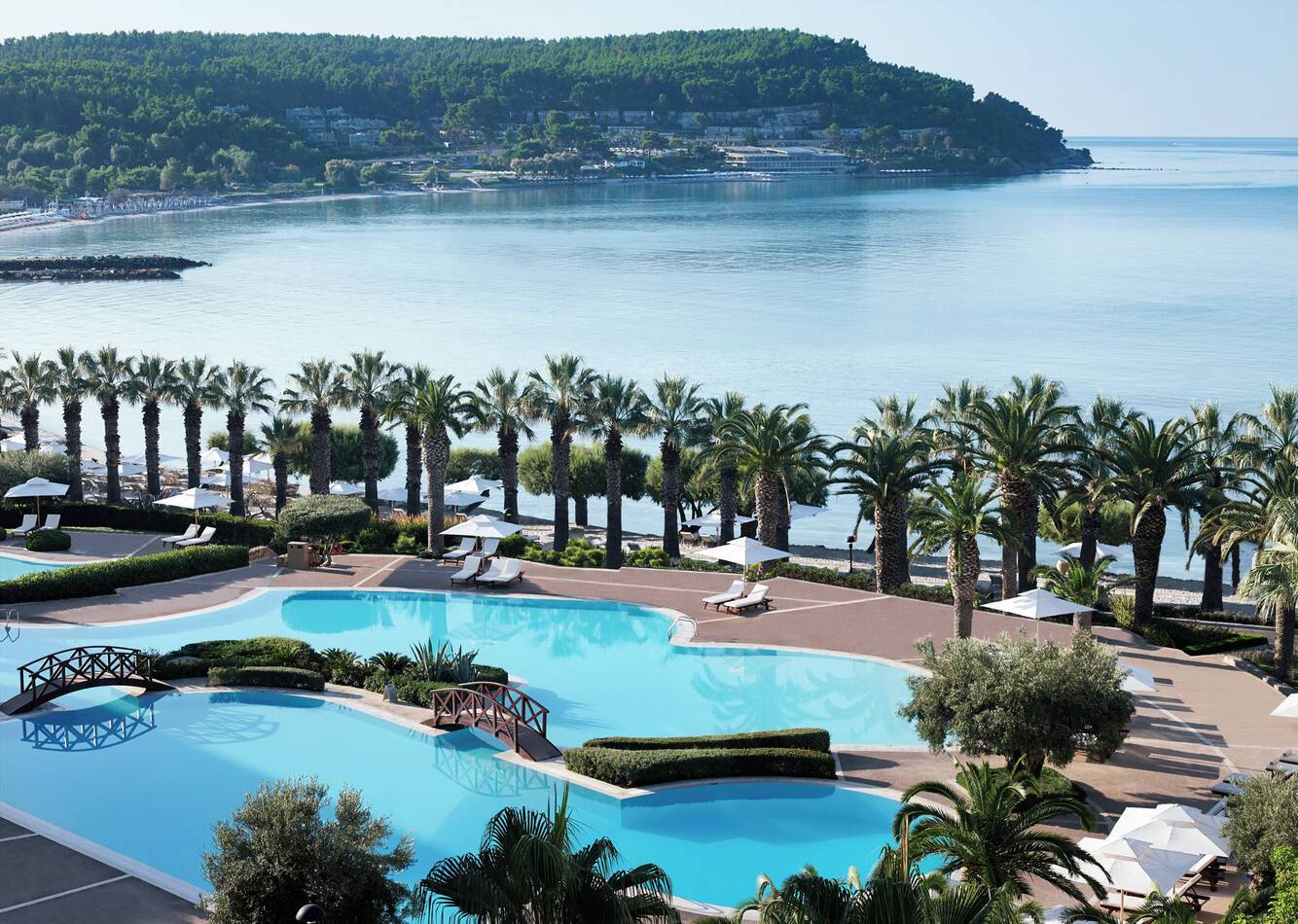 Sani Resort Grece Thessalonique Sani Beach Vue
