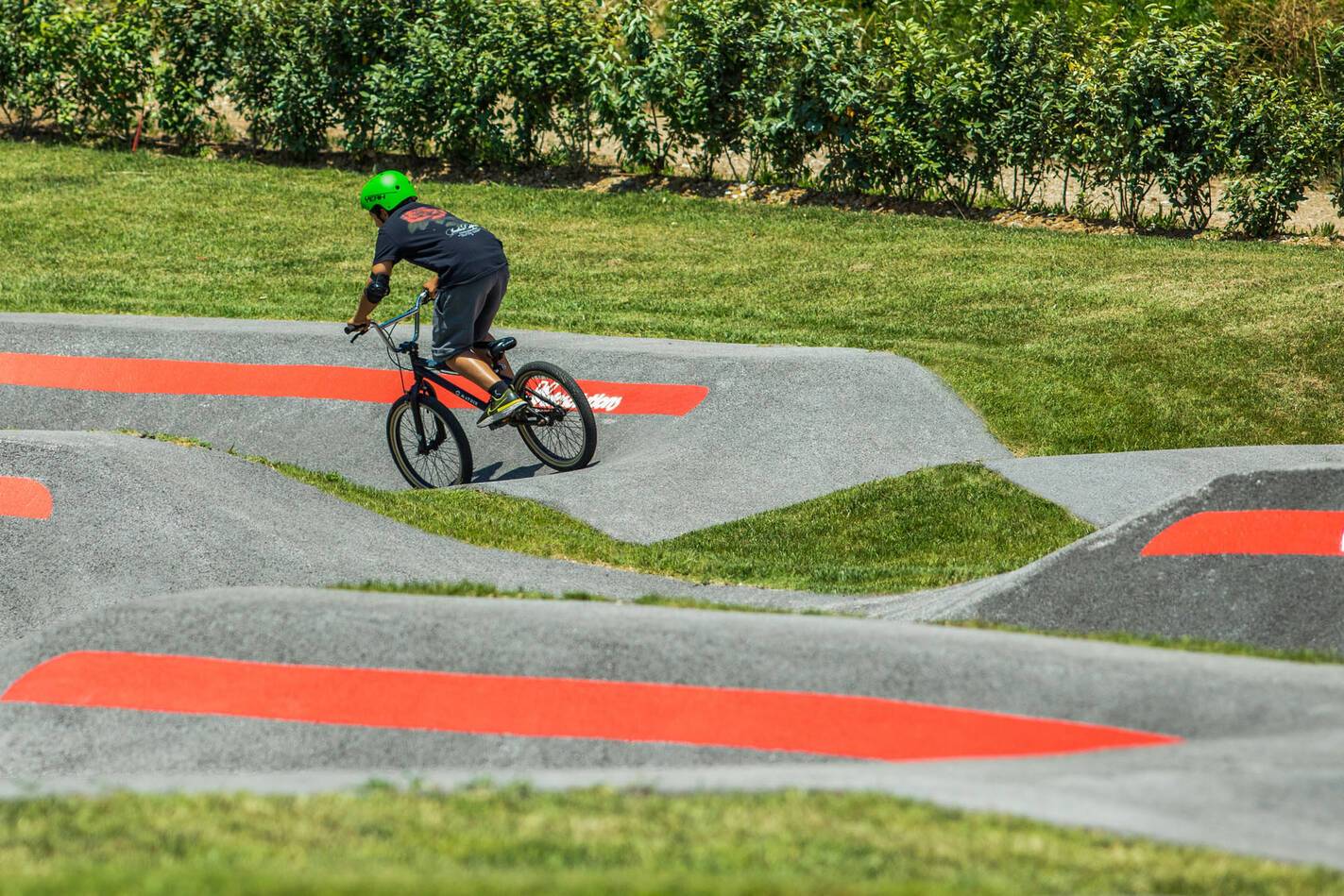 Sani Resort Thessalonique Grece Biking Academy BMX Pump Track