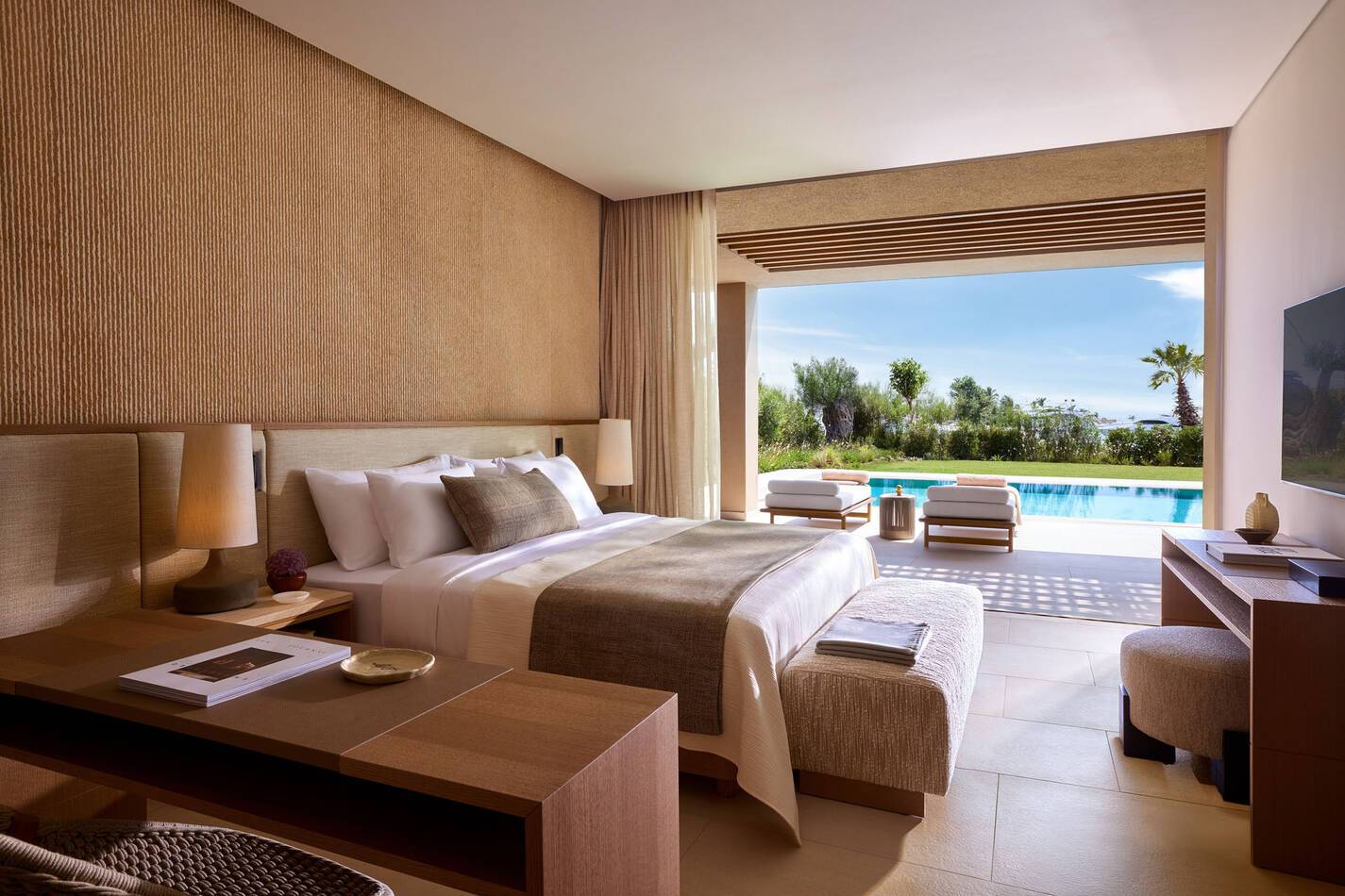 Sani Resort Thessalonique Grece Chambre