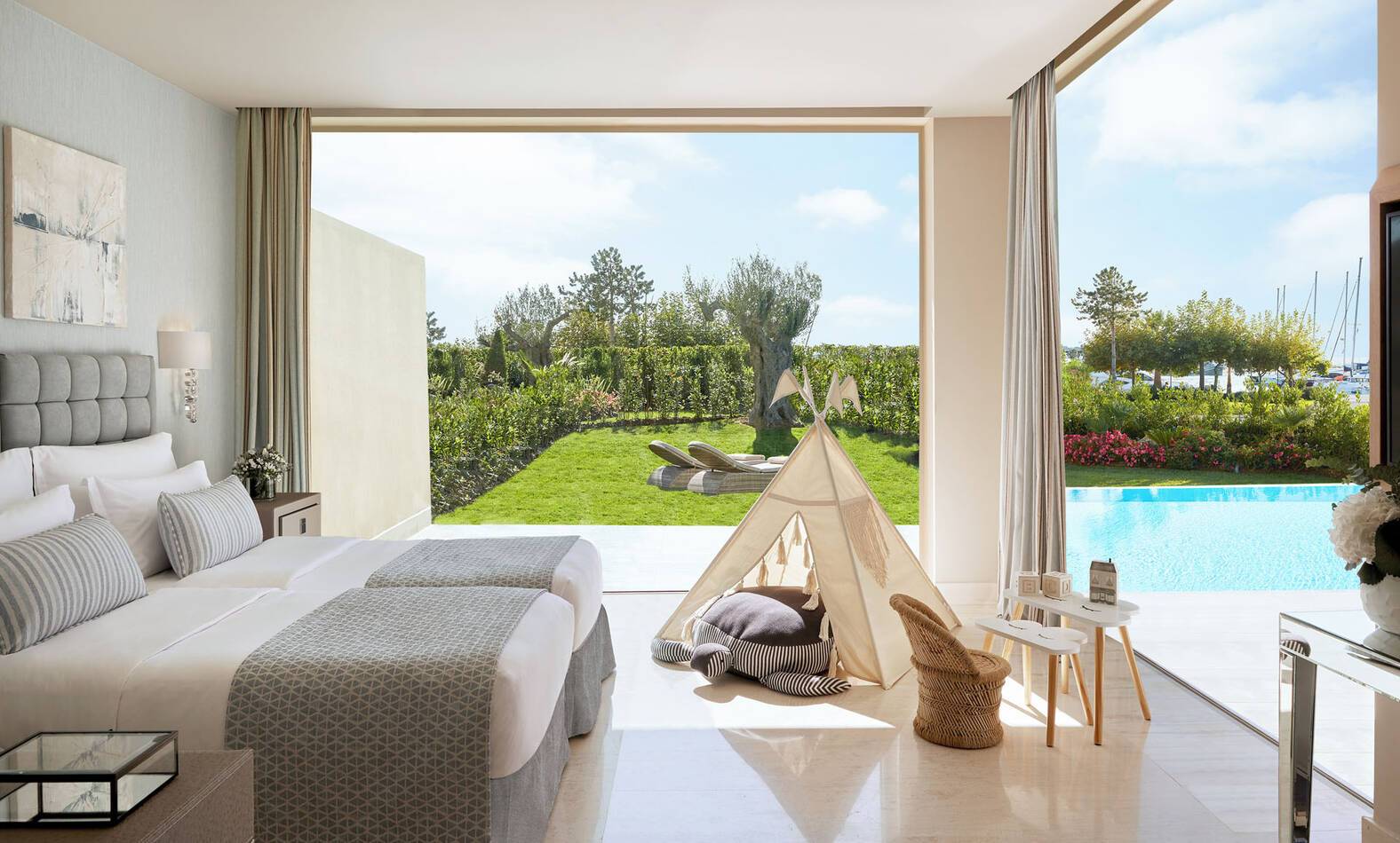 Sani Resort Thessalonique Grece Porto Sani Bedroom Family