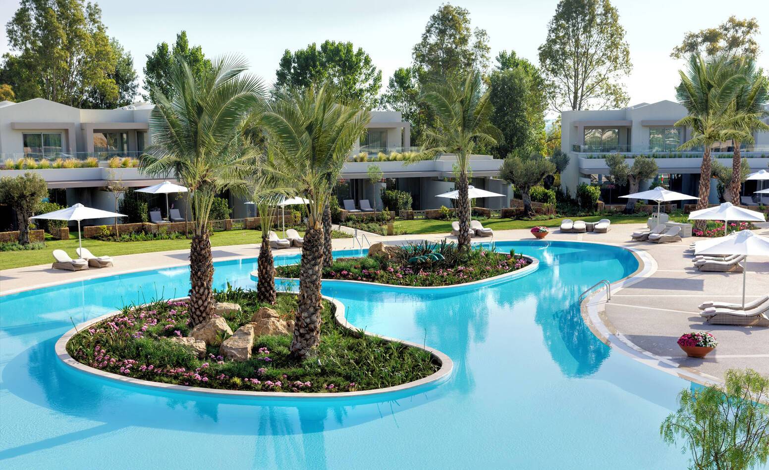 Sani Resort Thessalonique Grece Porto Sani Piscine