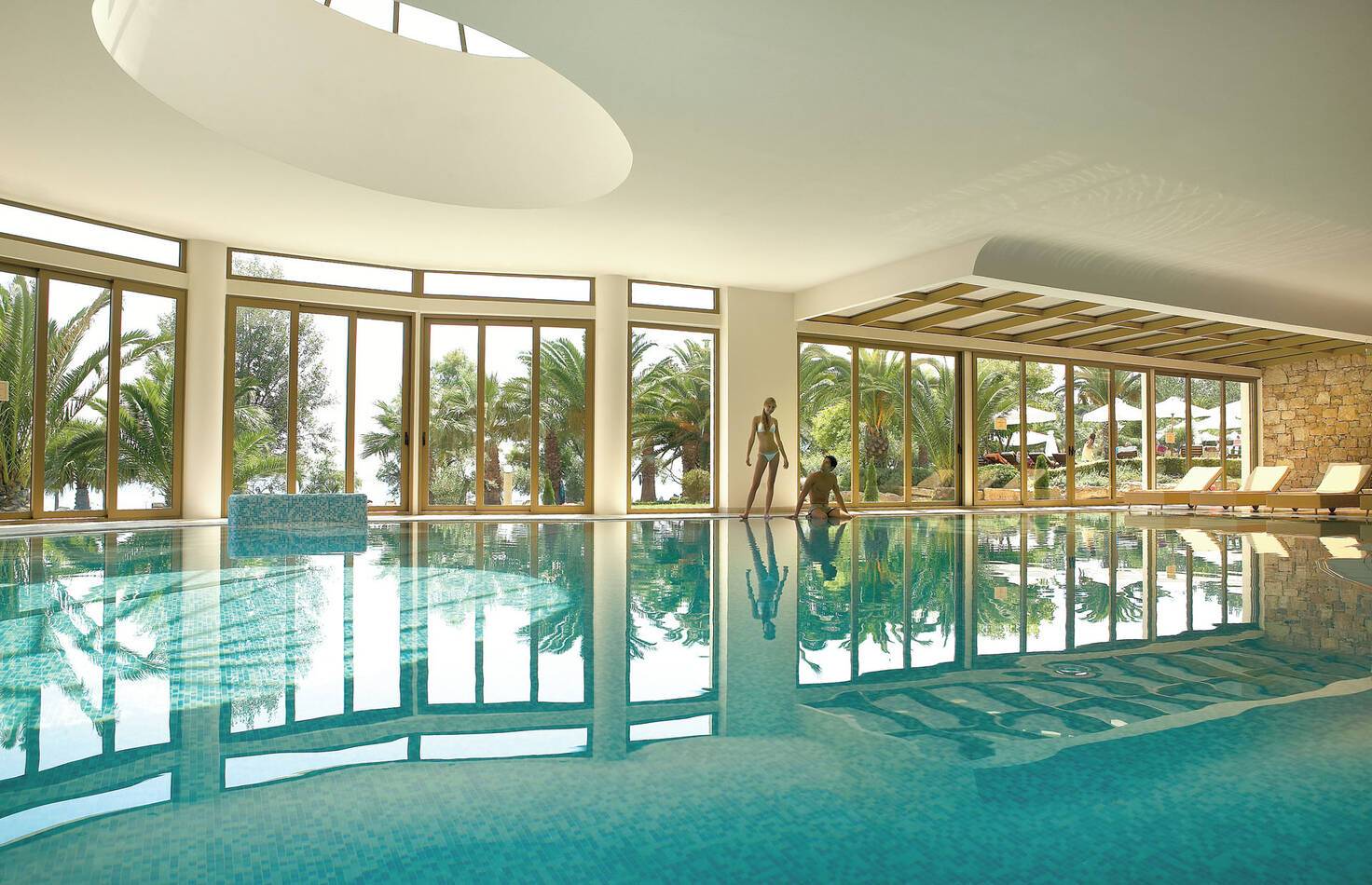 Sani Resort Thessalonique Grece Sani Beach Piscine