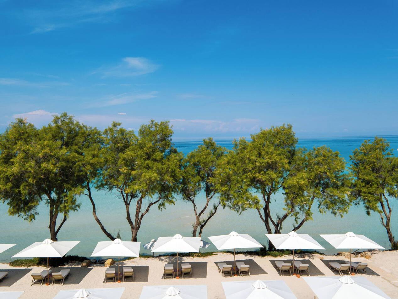 Sani Resort Thessalonique Grece Sani Club Beachfront