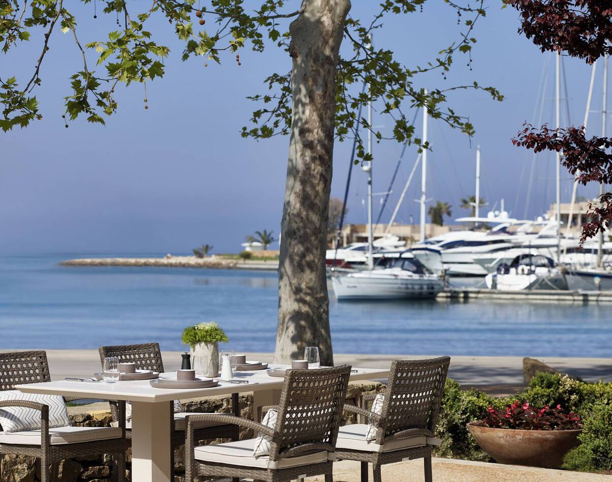 Sani Resort Thessalonique Grece Sani Marina Makaroni Restaurant