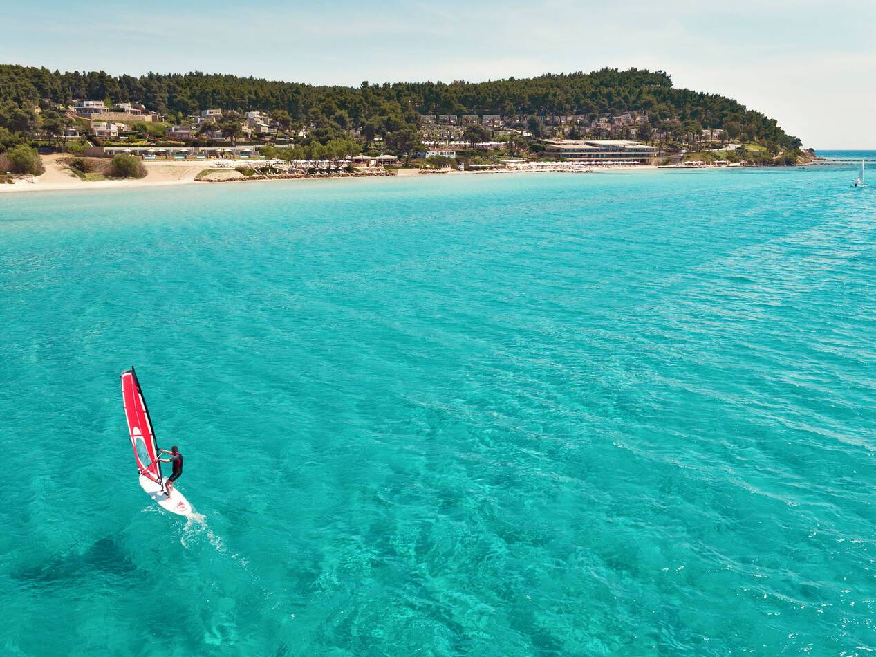 Sani Resort Thessalonique Grece sani club windsurf