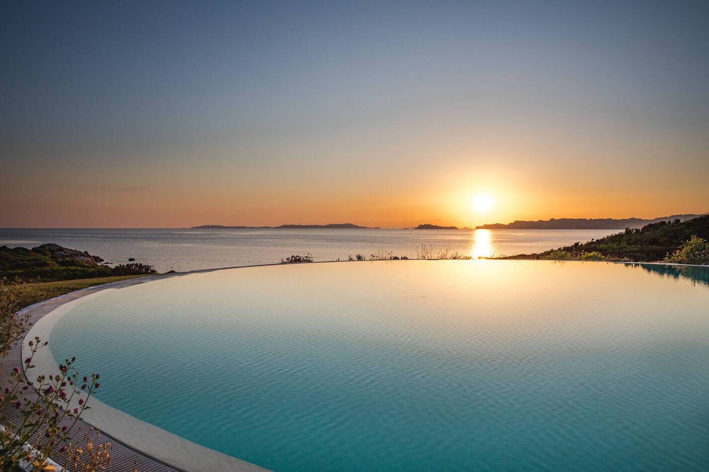 Valle Del Erica Sardaigne Piscine infinie