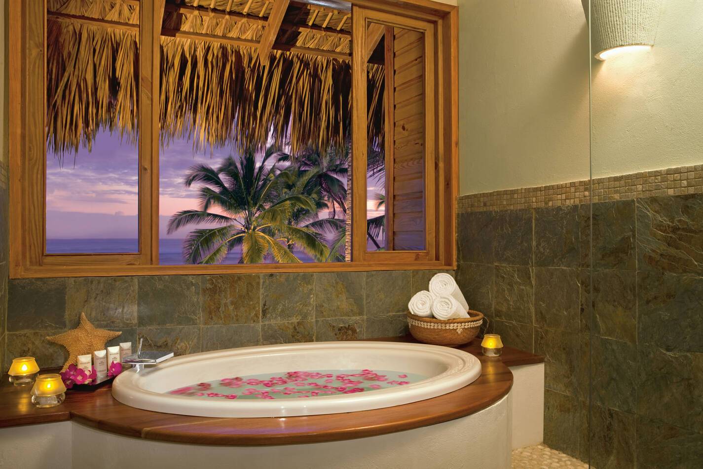 Zoetry Punta Cana Republique Dominicaine romantic junior suite bain AMResorts