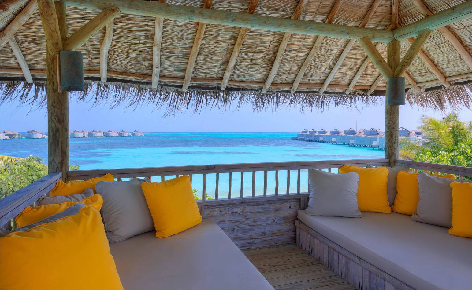 Six Senses Laamu Maldives Two Bedroom Lagoon Beach Villa Deck