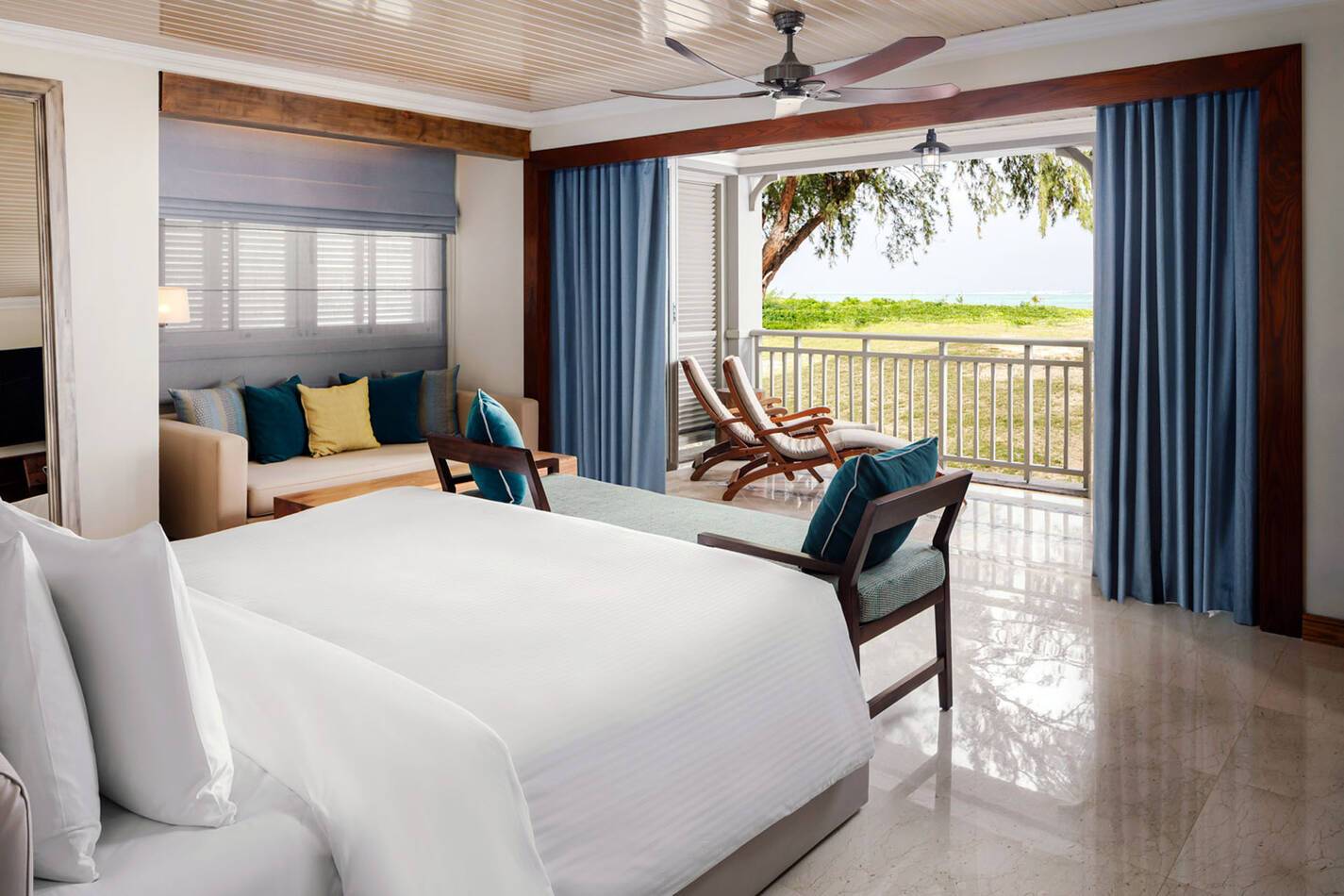 The St Regis Le Morne Resort Maurice beach access suite