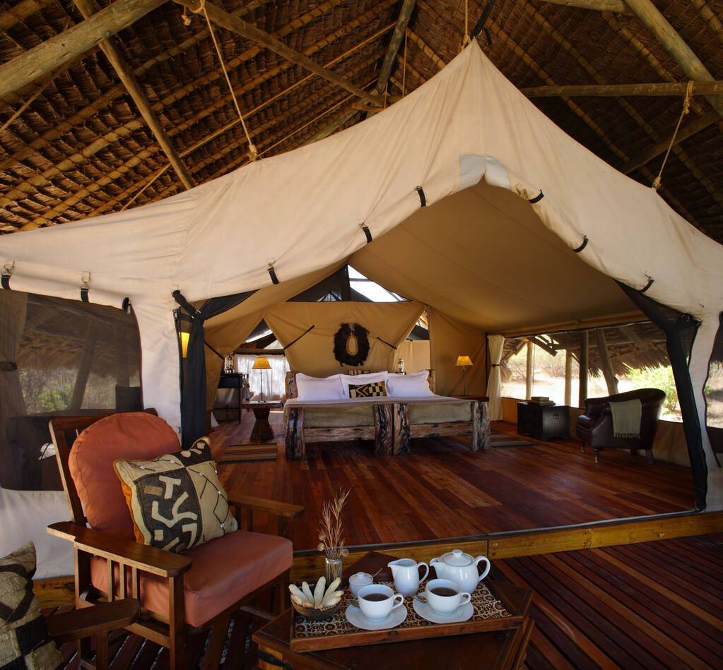 Tanzanie Jongomero Camp Tente