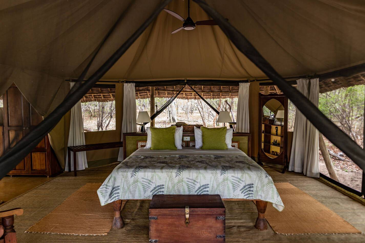 Tanzanie Siwandu Camp Tente
