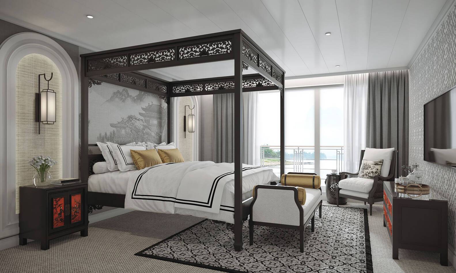 Yangzi Explorer II Suite Bedroom