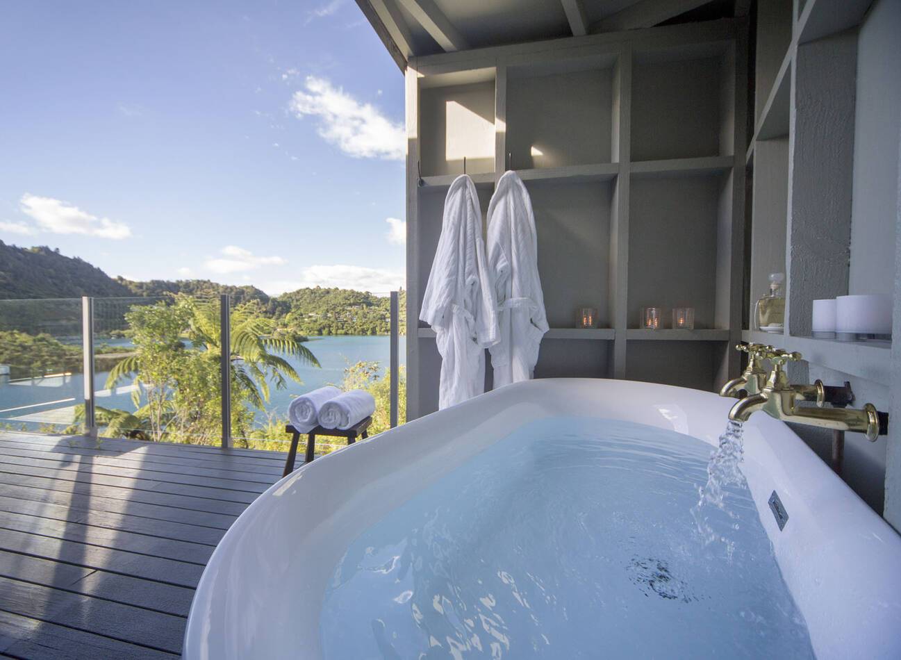 Solitaire Lodge New Zealand Salle Bains