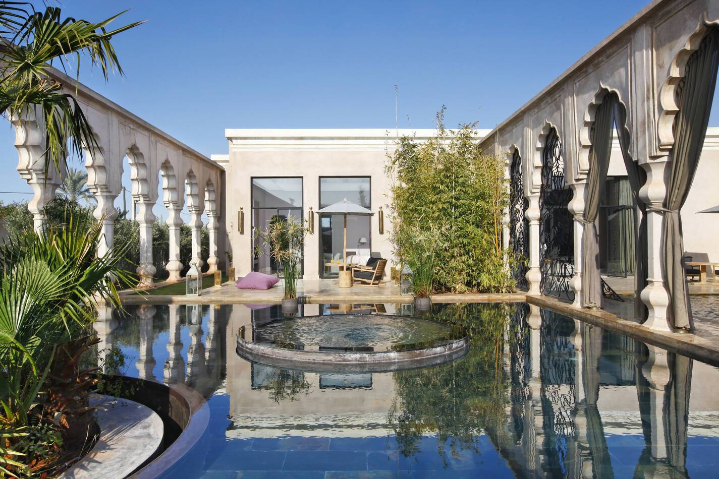 Palais Namaskar Marrakech deluxe room exterieur piscine