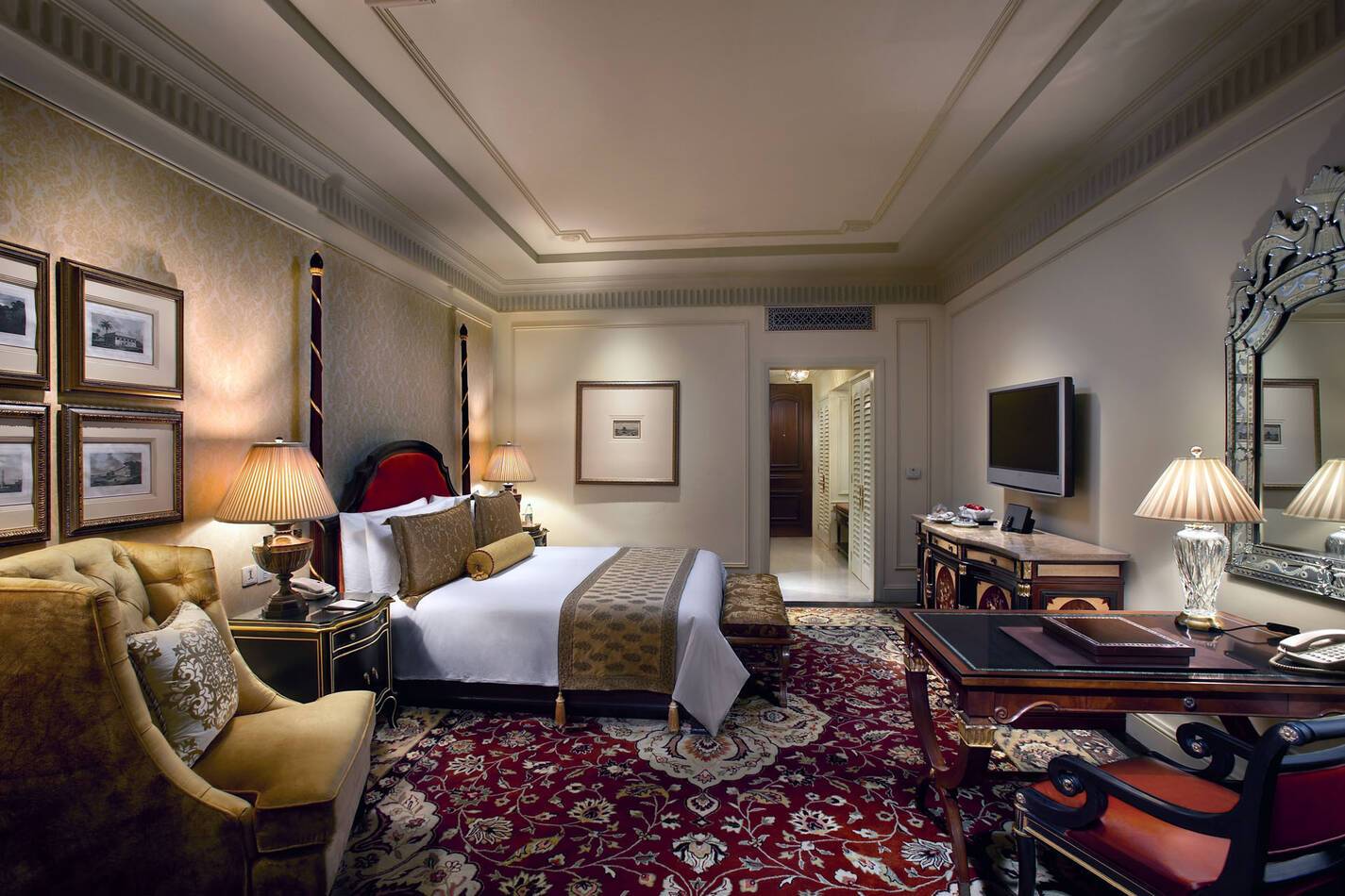 Leela Palace Delhi Inde Grand Deluxe Room