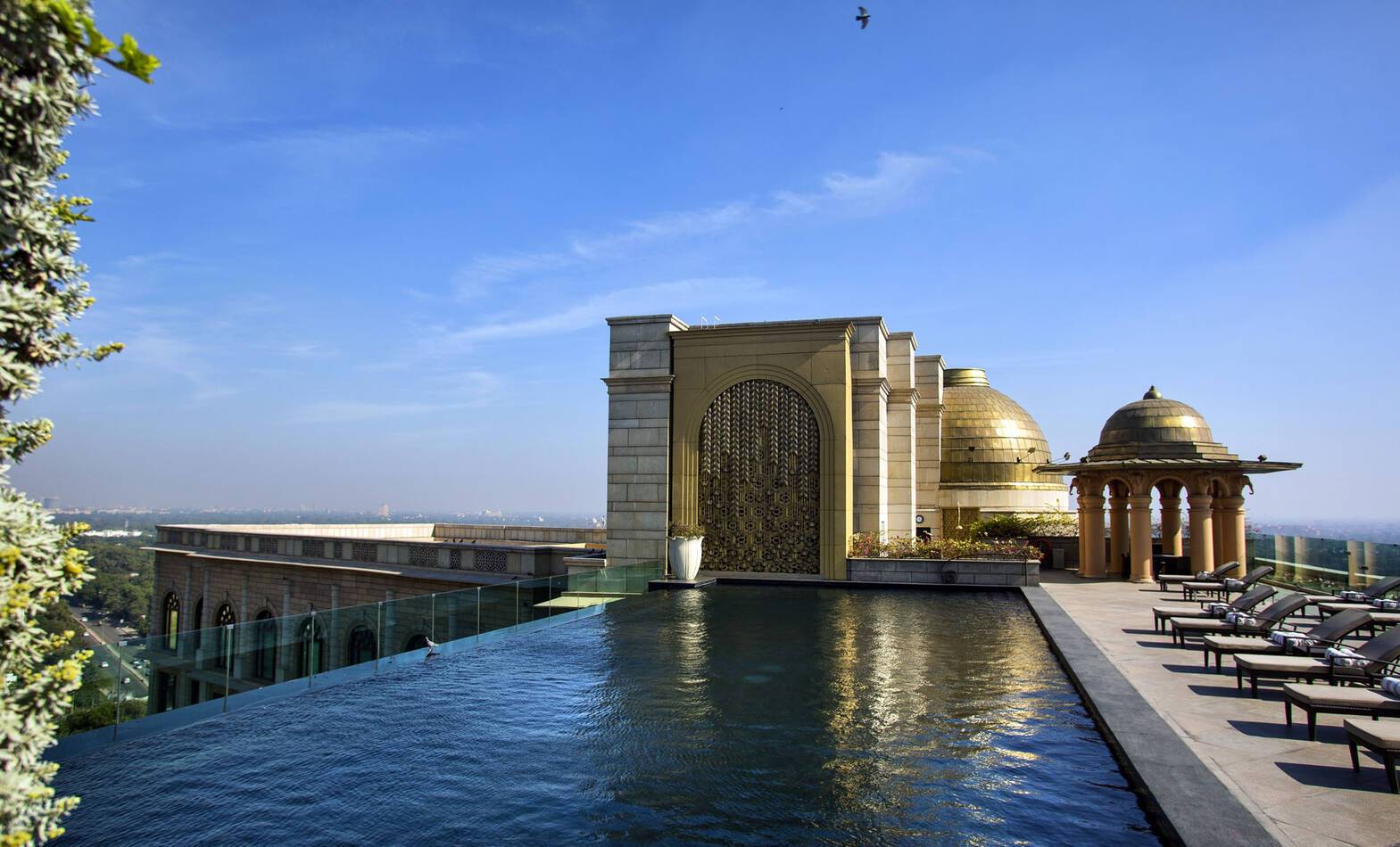 Leela Palace Delhi Inde Piscine