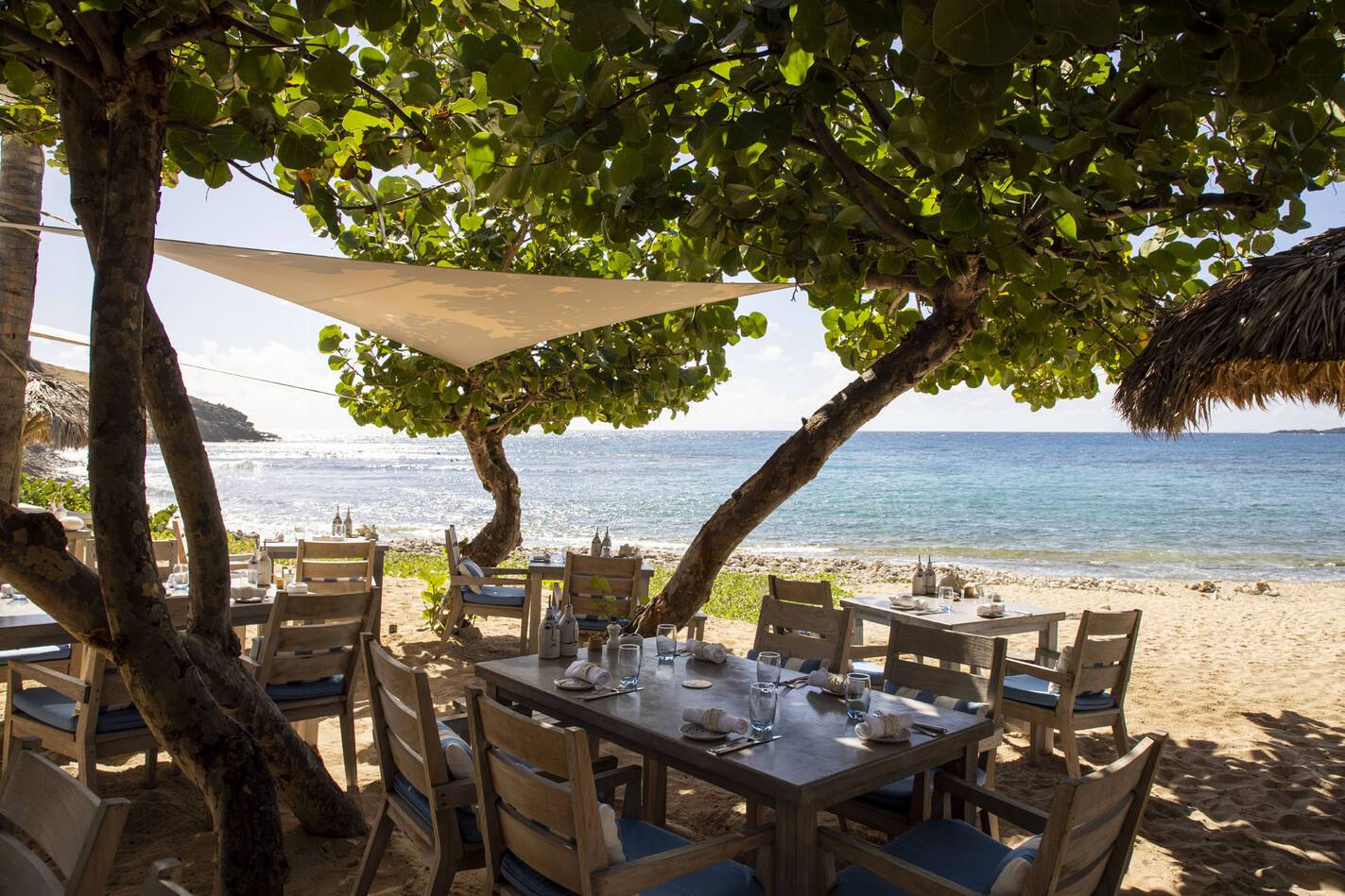Le Toiny Saint Barth Dejeuner Plage