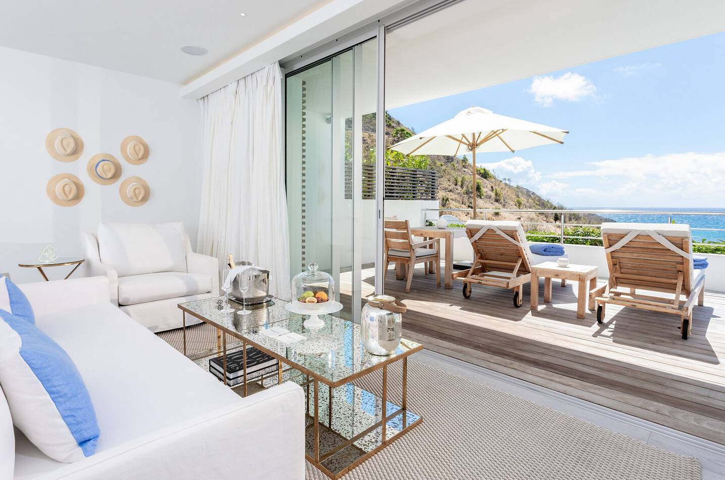 Le Toiny Saint Barth Duplex Suite Living Room