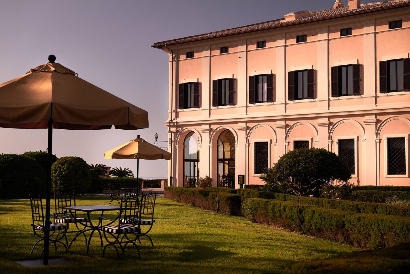 La Posta Vecchia Hotel Italie Facciata frontale ristorante