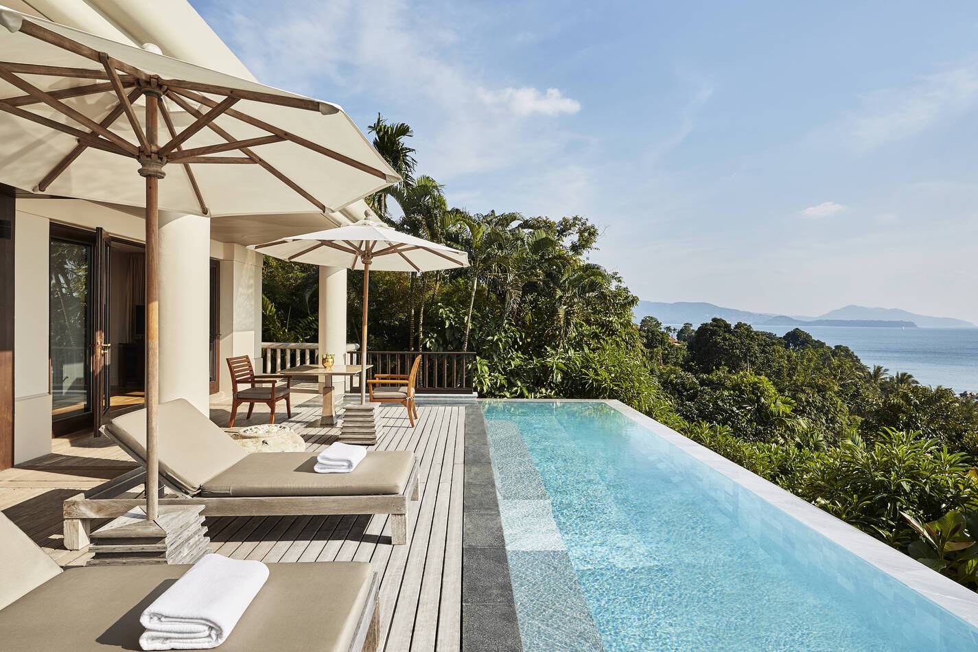 Trisara Thailande signature ocean view suite piscine