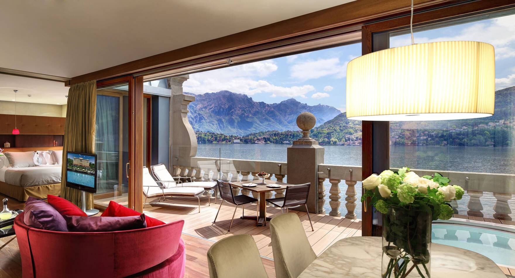 Grand Hotel Tremezzo Lac Come Italie Front Suite