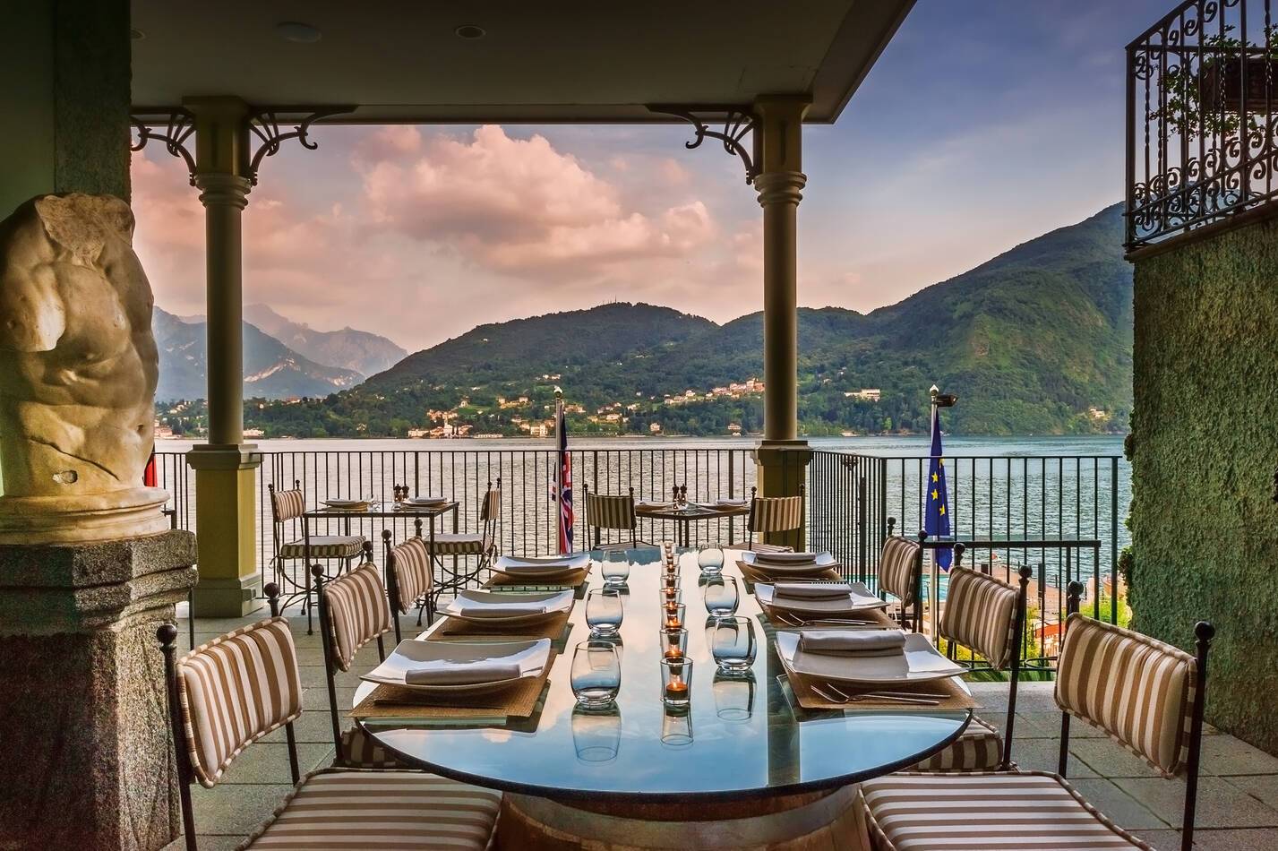 Grand Hotel Tremezzo Lac Come restaurant l escale terrasse