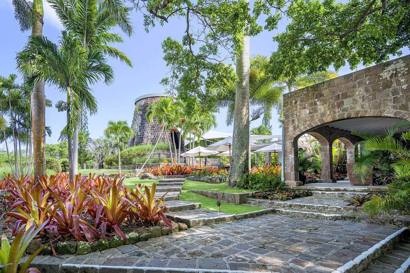 Montpelier Nevis Mill Privve and Courtyard