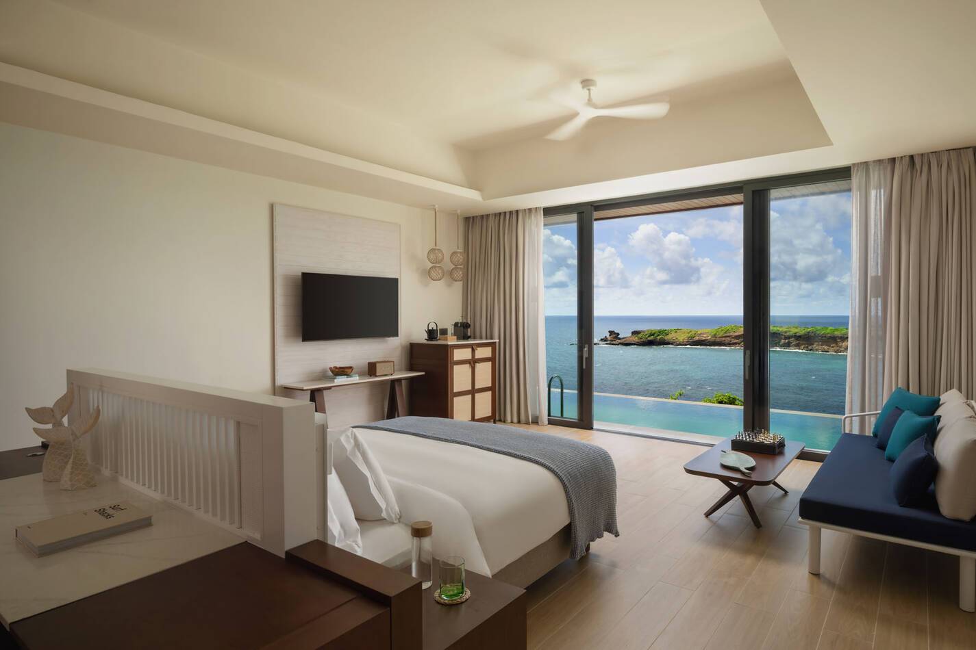 Six Senses la Sagesse Grenade Four Bedroom Cliff Retreat