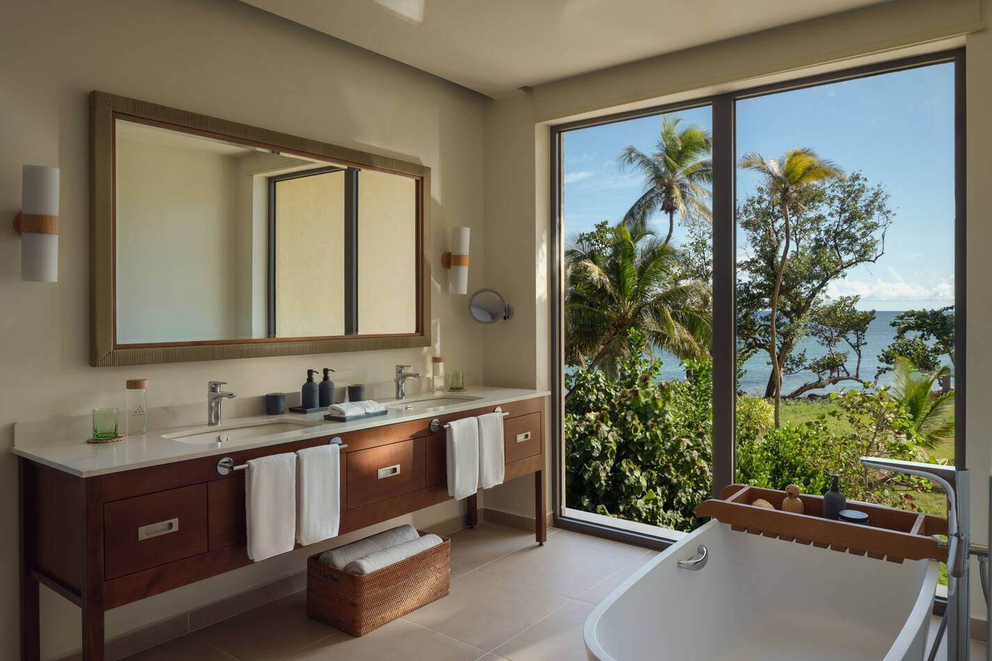 Six Senses la Sagesse Grenade Salle Bain