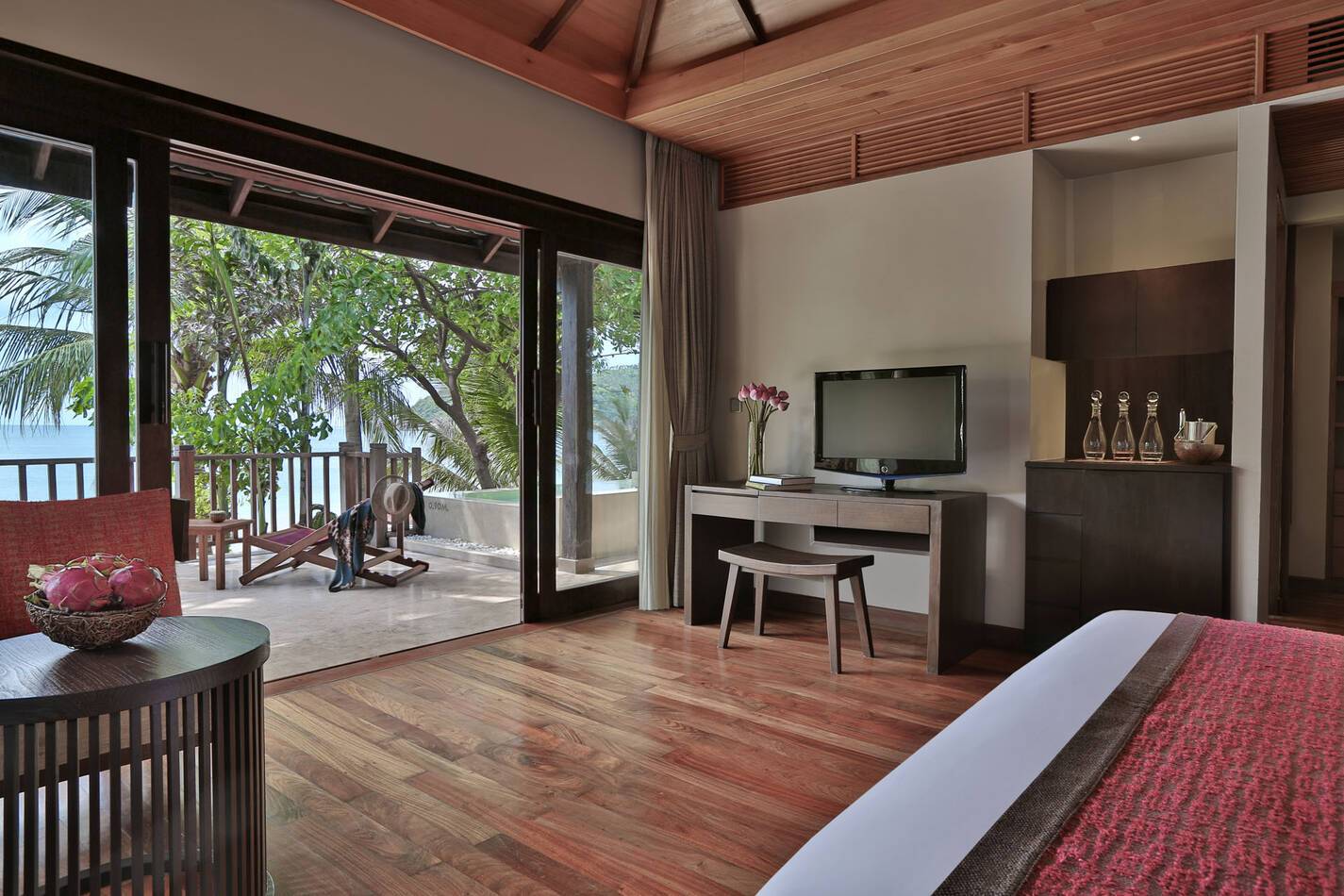 Anantara Rasananda Koh Phangan Villas Ocean Pool Suite Bedroom
