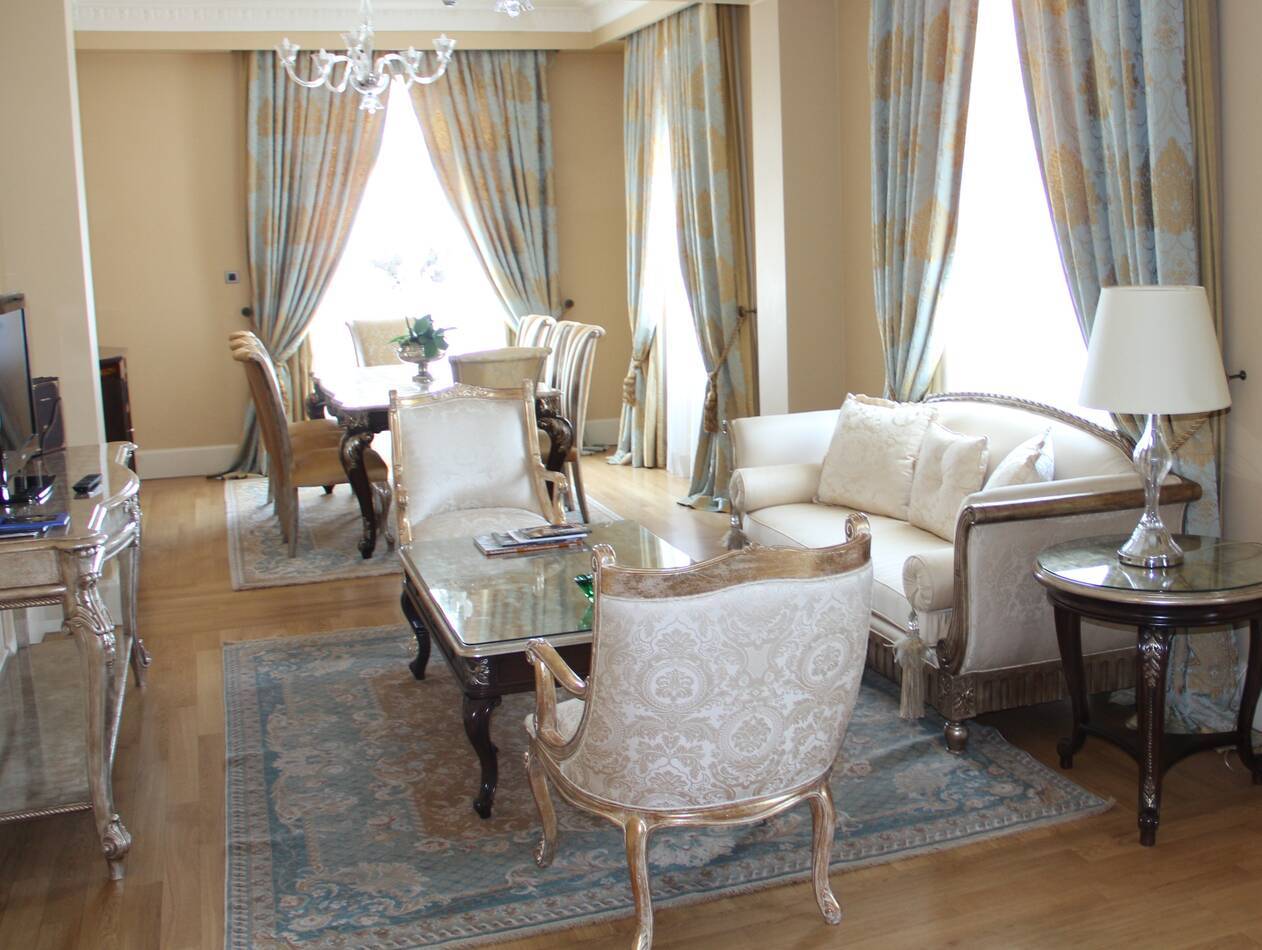 Pera Palace Presidential Suite Living Istambul