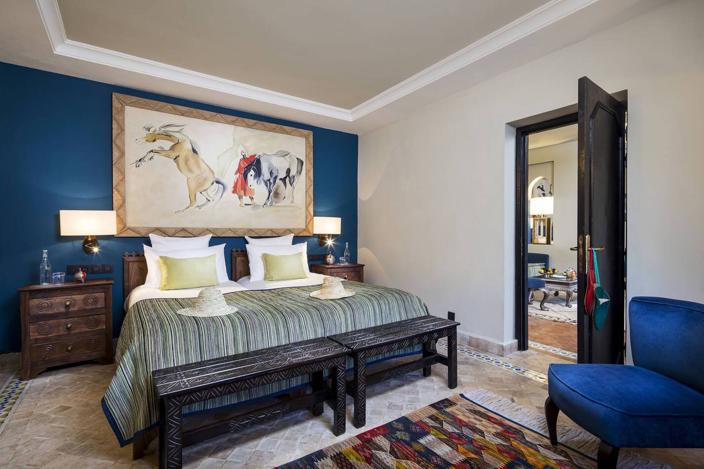 Kasbah Tamadot Maroc Superior Suite Bedroom