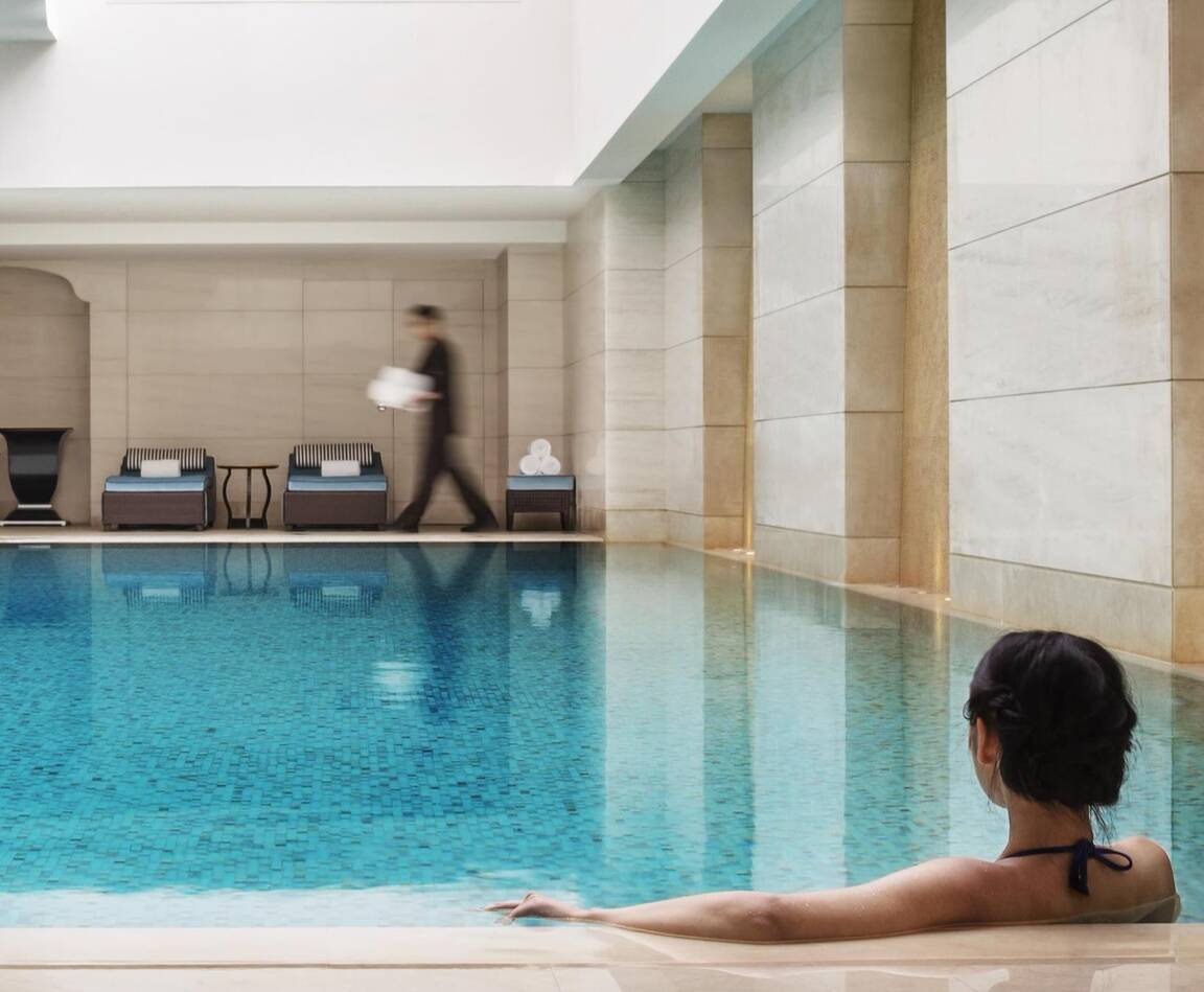 Fairmont Peace Hotel Shanghai piscine