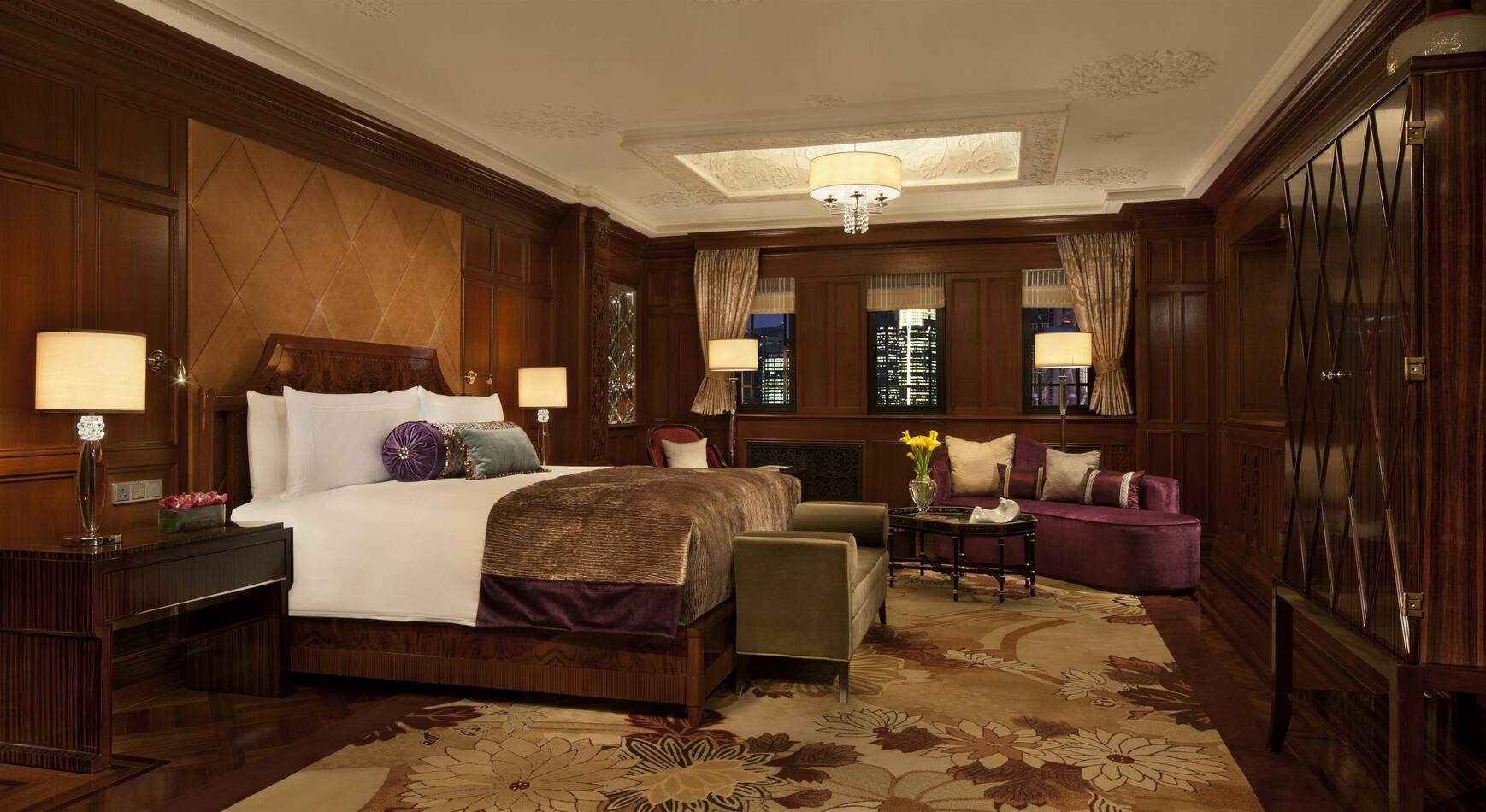 Fairmont Peace Hotel Shanghai suite sassoon chambre