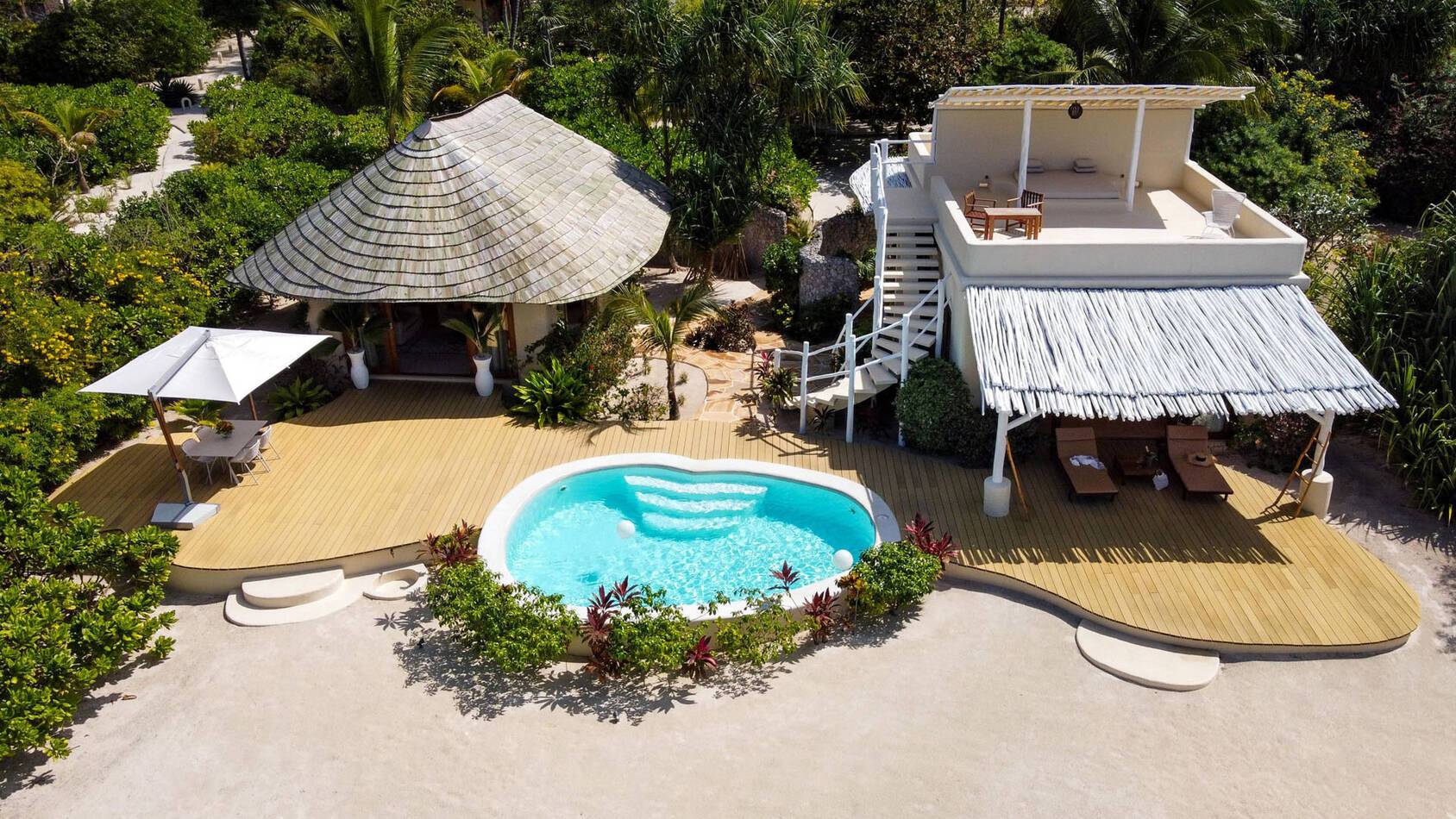 White Sand Luxury Zanzibar One bedroom villa