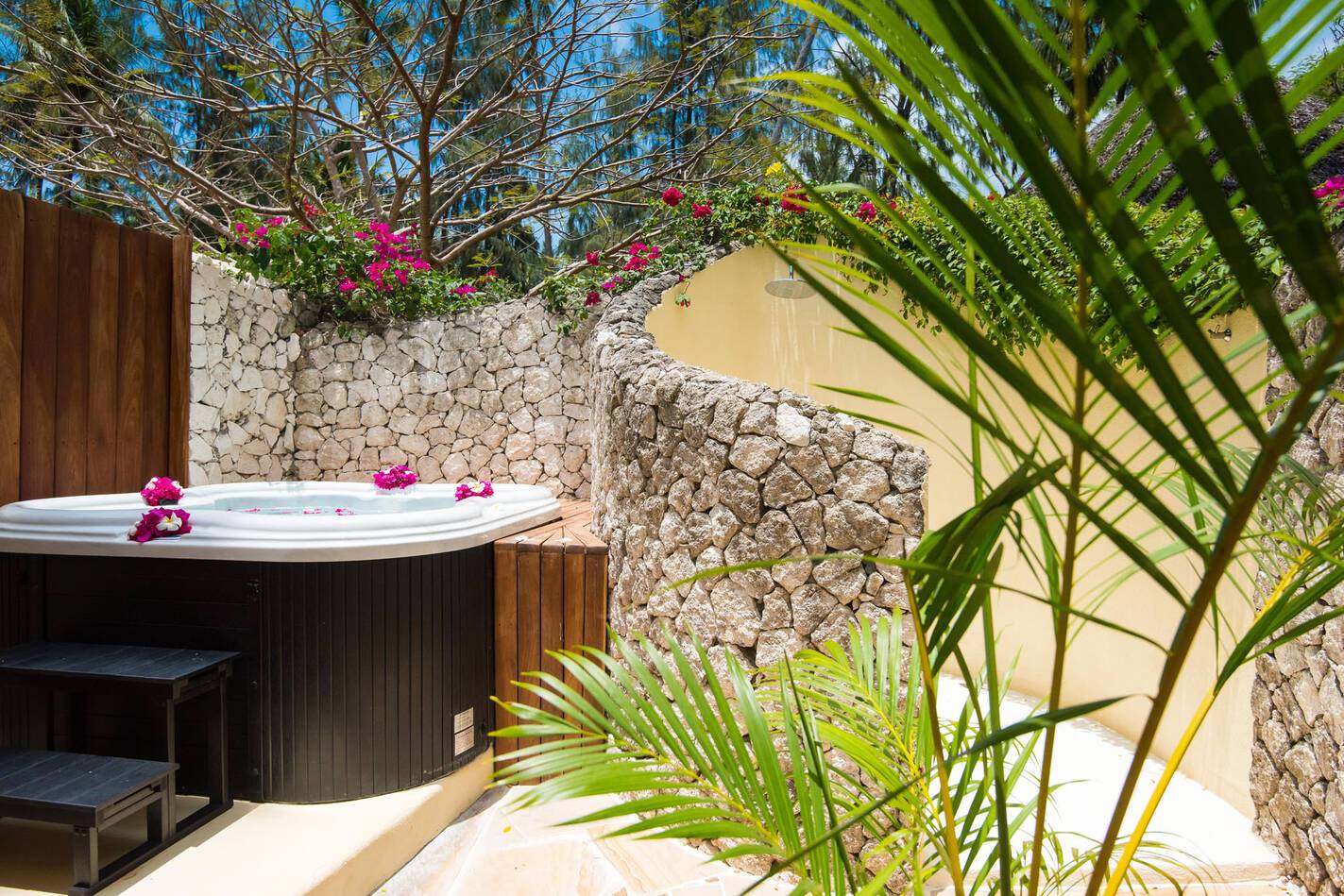 White Sand Luxury Zanzibar Spa Jacuzzi
