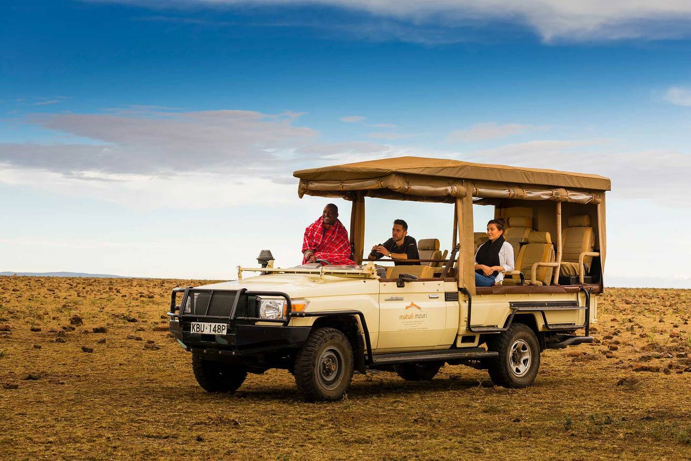 Mahali Mzuri Kenya Virgin Safari Voiture