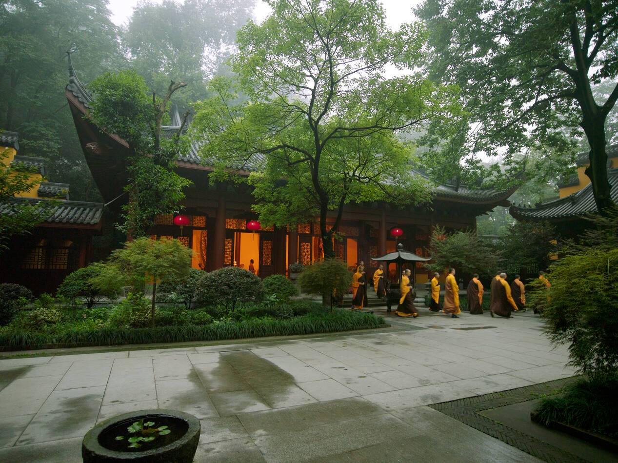 Amanfayun Hangzhou Chemin