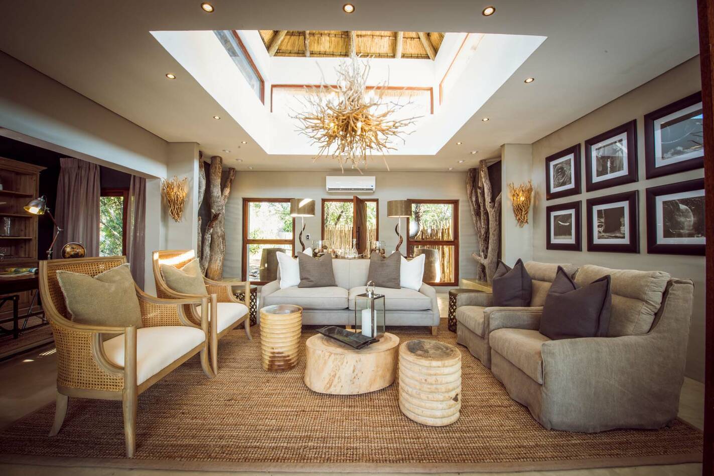 Sabi Sabi Bush Lodge Afrique du Sud Villa Lounge