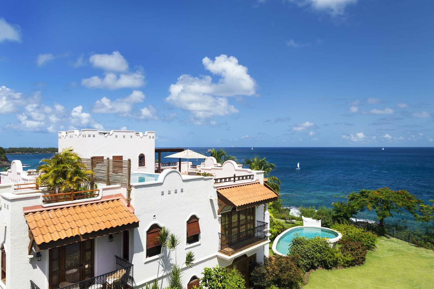 Cap Maison Ocean View Villa Suite Piscine Sainte Lucie