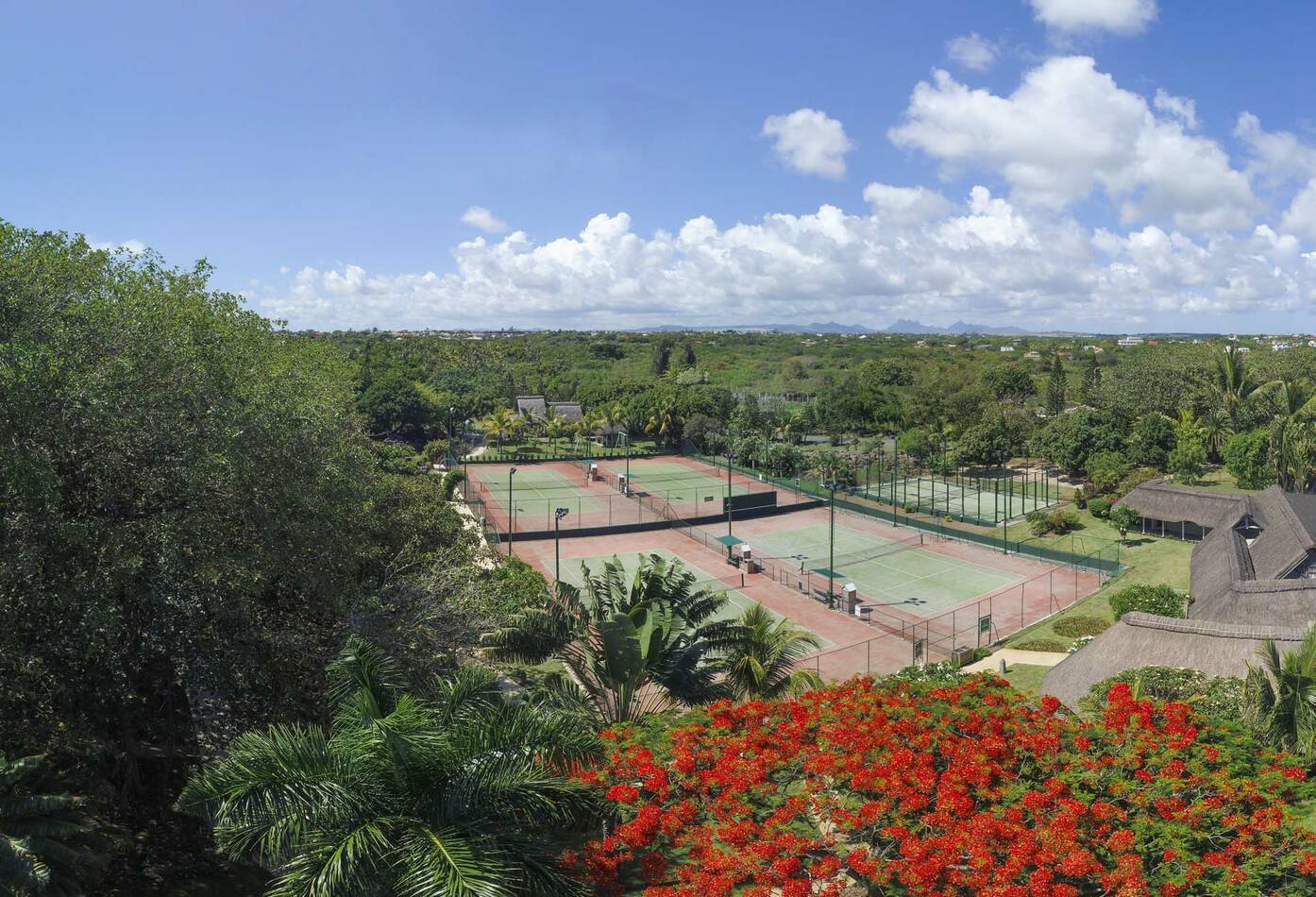 Ile Maurice Lux Grand Gaube Activites Court De Tennis