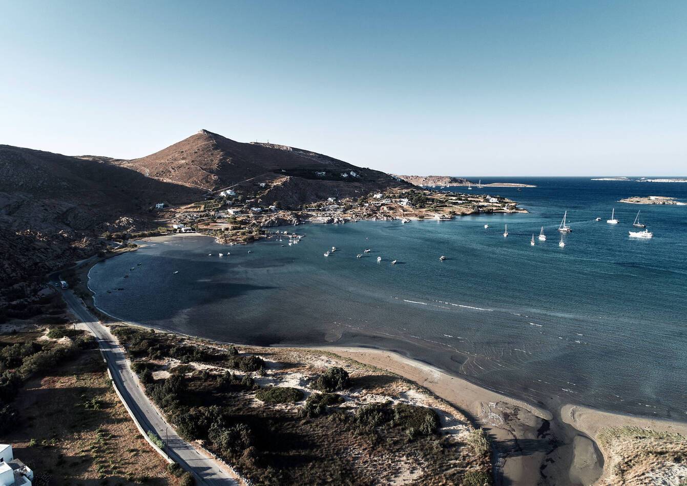 Parilio Paros Grece Vue