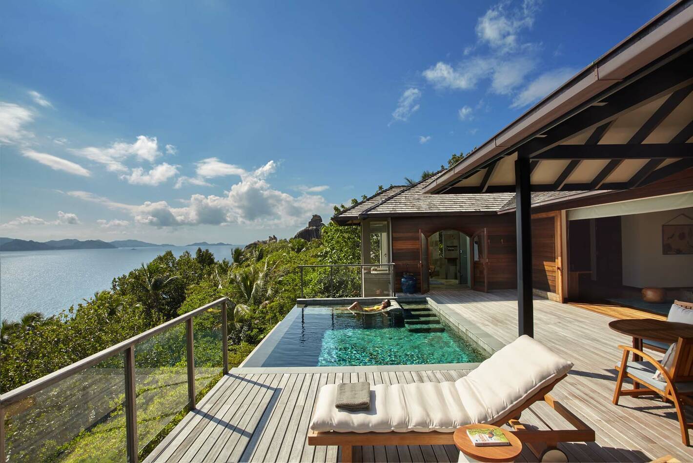 Seychelles Six Senses Zil Pasyon panorama pool villa