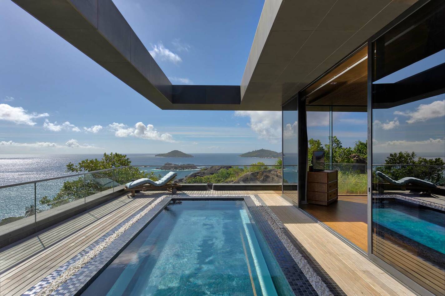 Seychelles Six Senses Zil Pasyon residence pool
