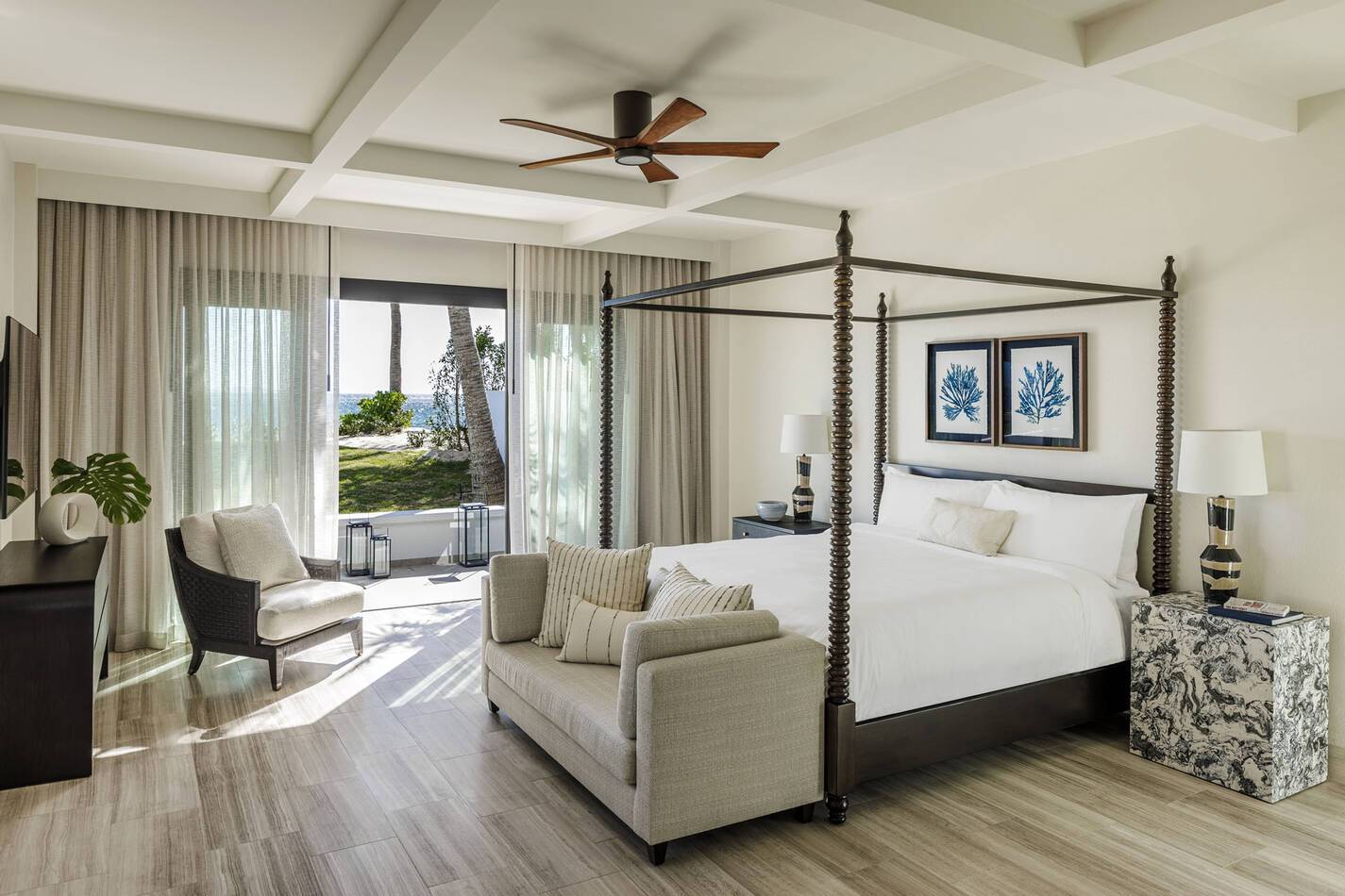 Aurora Anguilla Resort Villa Master Bedroom