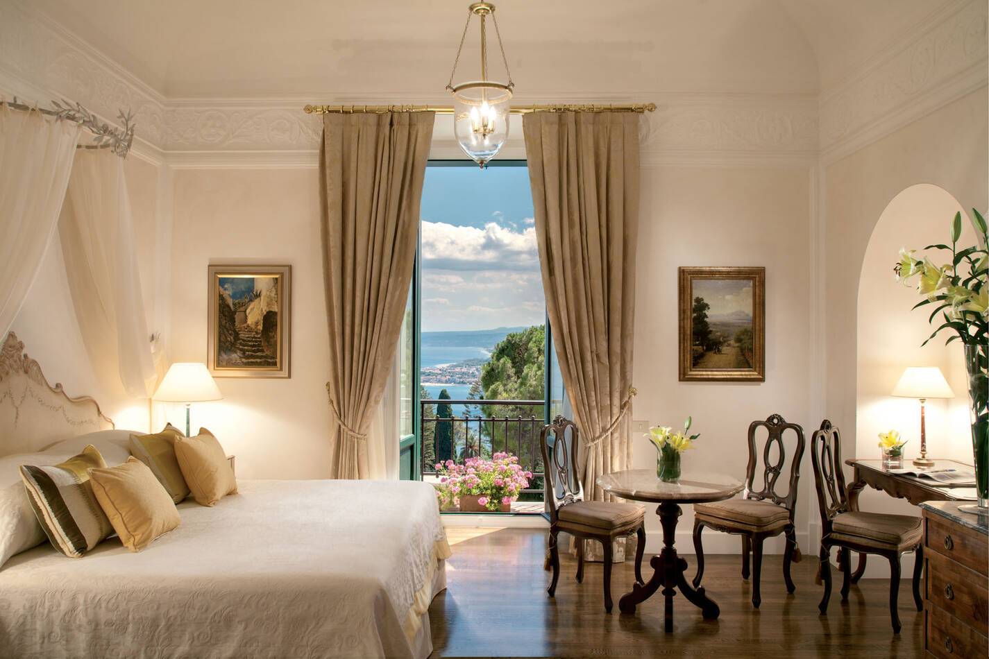 Grand Hotel Timeo Taormine Sicile Chambre