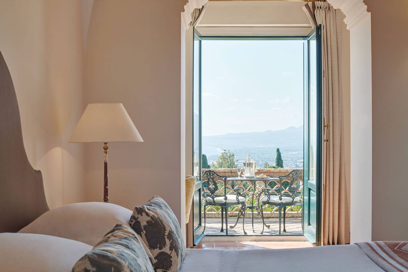 Grand Hotel Timeo Taormine Sicile Chambre Terrasse